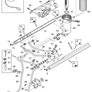 Tuberia combustible E4-E5 (bomba a chasis)